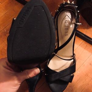 Guess size 7.5 high heels